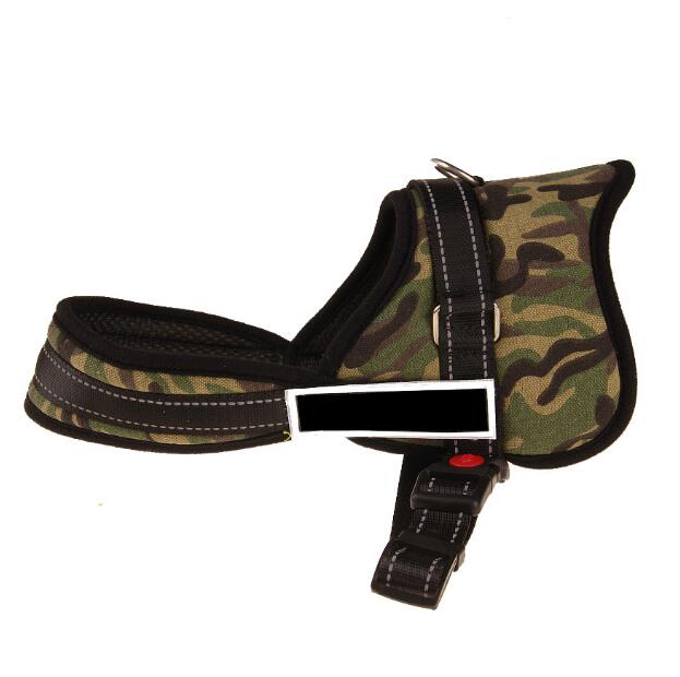 HKM-1877821 Comfortable Nylon Dog Harness for Wide Chest - Adjustable Size Options Available