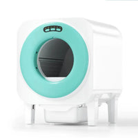 HKM-187795 Automatic Self-Cleaning Eco-Friendly Cat Litter Box with 70L Capacity and Air Purification System