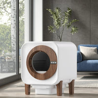 HKM-187795 Automatic Self-Cleaning Eco-Friendly Cat Litter Box with 70L Capacity and Air Purification System