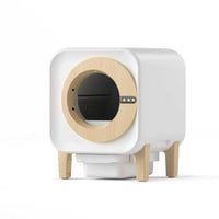 HKM-187795 Automatic Self-Cleaning Eco-Friendly Cat Litter Box with 70L Capacity and Air Purification System