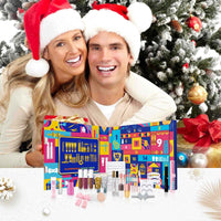 HKM-187795 Christmas Countdown Makeup Blind Box - 24-Grid Sensory Gift Set for Girls Ages 15-35