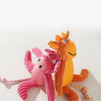 HKM-1878205 Cartoon Cow and Pig Plush Pet Toy - Bite-Resistant, 40x32cm, 135g
