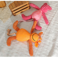 HKM-1878205 Cartoon Cow and Pig Plush Pet Toy - Bite-Resistant, 40x32cm, 135g