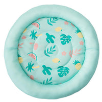 HKM-1878589 Breathable Summer Cool Nest Dog Kennel - Airable Teddy Pet House in Green, Pink, Gray, Sizes S, M, L