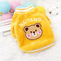 HKM-1879101 Cozy Teddy Cotton Winter Coat for Dogs - Available in Multiple Colors