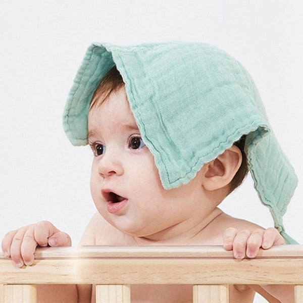 HKM-187923 5PC Baby Facial Cleansing Towels for Infants and Young Children - Soft Chemical Fiber