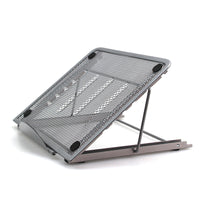 HKM-188051 Adjustable Laptop and Tablet Stand - Cold-Rolled Steel with Multi-Angle Viewing for iPads and Devices