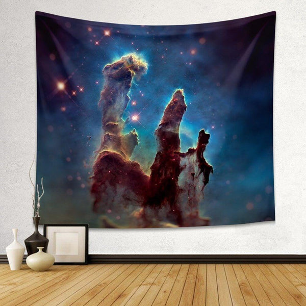 HKM-188051 Pillars of Creation Tapestry in 100% Polyester Fabric