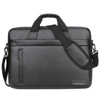 HKM-188051 Stylish PU Leather Laptop Bag with USB Port in Brown and Pink - Versatile Messenger Satchel