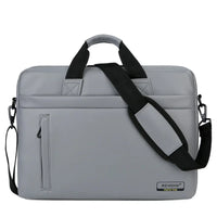 HKM-188051 Stylish PU Leather Laptop Bag with USB Port in Brown and Pink - Versatile Messenger Satchel