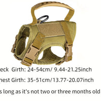 HKM-1884093 Tactical Cat Harness Vest with Leash - Adjustable, Durable Polyester in Multiple Colors