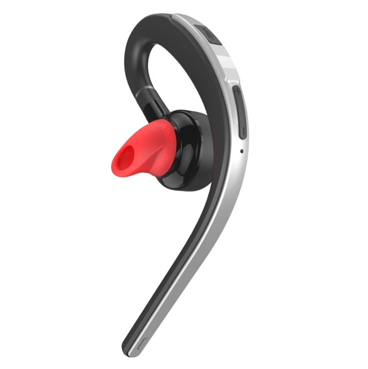 HKM-188563 Wireless Bluetooth Headset with Mic, Voice Control, Noise Cancelling Technology, Adjustable Earhook, Sweatproof for All-Day Comfort