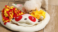 HKM-1886141 Intelligent Decompression Smell Training Pad for Pets - 50cm Pizza Design