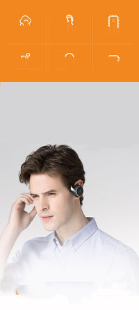 HKM-188691 Wireless Bluetooth Sports Headset with Binaural Sound and Neck Hanging Design for Running and Music