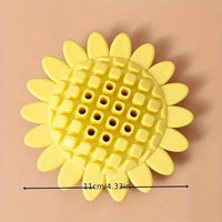 HKM-1887549 Durable Rubber Sunflower Dog Toy for Teething and Playtime in Puppies