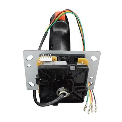 HKM-188819 Flight Joystick with Vibration Features for Game Consoles - 5P/8P Interface, Iron Construction