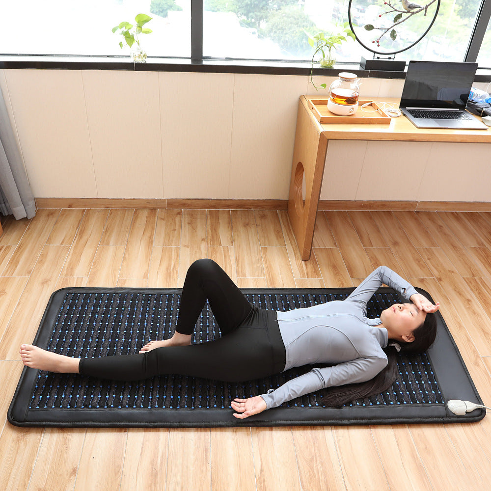 HKM-188819 Infrared Pulse Electromagnetic Field Heating Mat with Low EMF and PEMF Technology, 73.5 x 185 cm