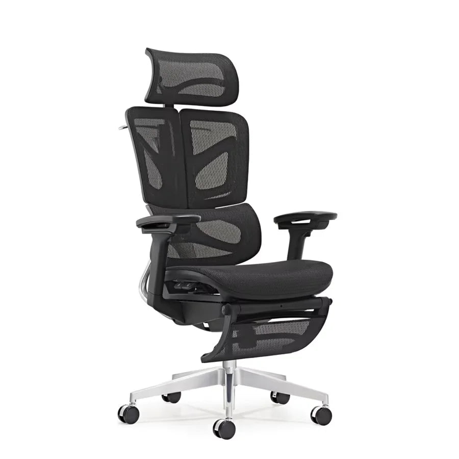 HKM-188947 Ergonomic Mesh Executive Office Chair with Butterfly Design and Swivel Base