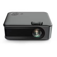 HKM-189011 Portable 1080p Smart WiFi LED Projector with Built-in Battery for 3D and 4K Cinema Experience