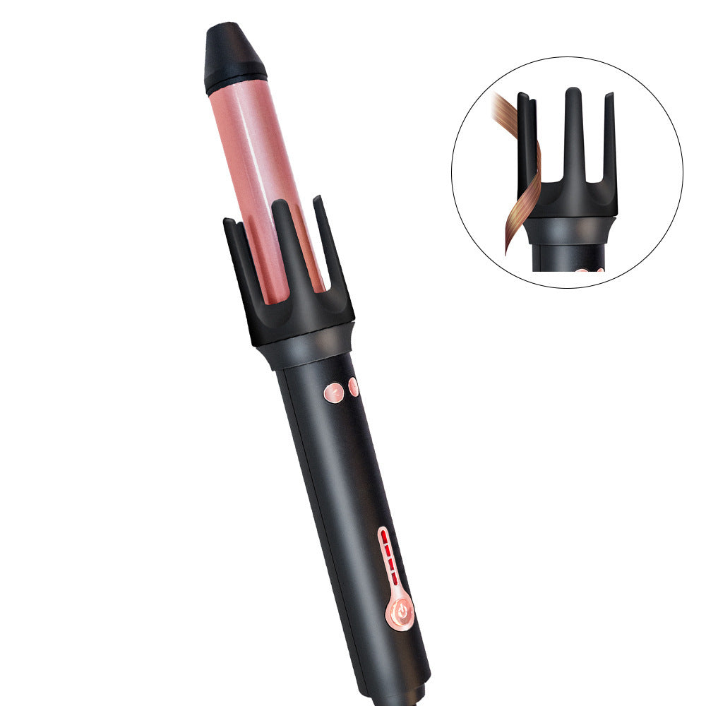 HKM-189075 Automatic Anti-Scald Wet and Dry Dual-Use Curling Iron with Tourmaline Ceramic Heat Conductor, 10 Temperature Settings