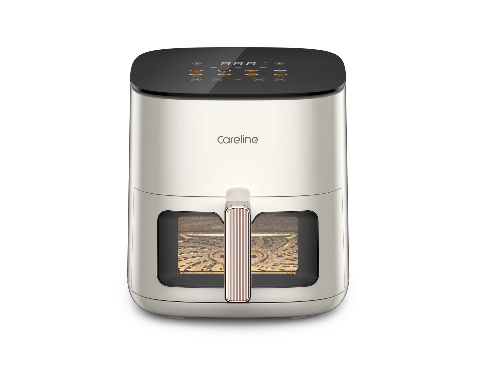 HKM-189075 Smart Digital Air Fryer with LED Display - Available in 3 Sizes (3L/5L/7L) and Transparent Window