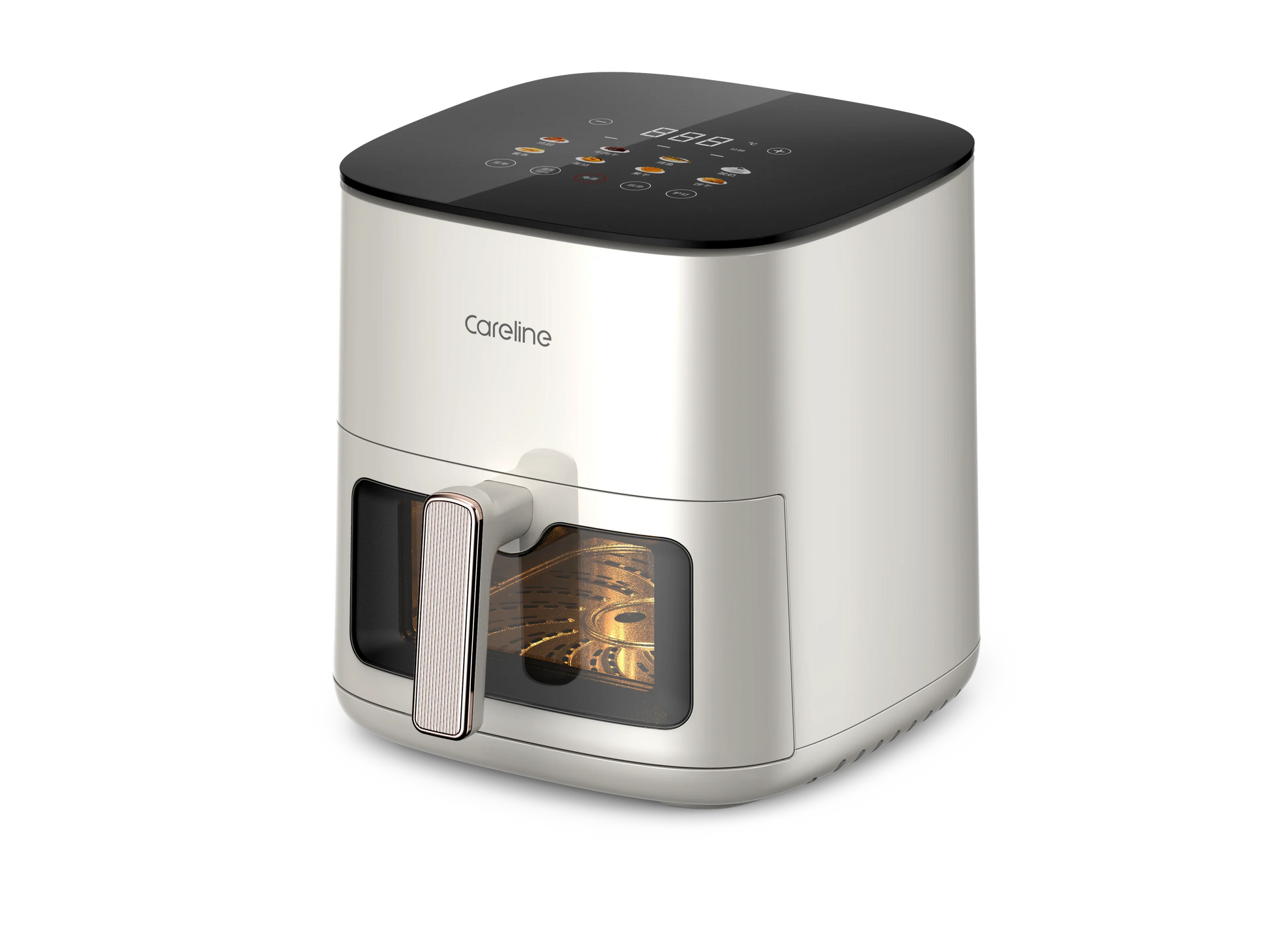 HKM-189075 Smart Digital Air Fryer with LED Display - Available in 3 Sizes (3L/5L/7L) and Transparent Window