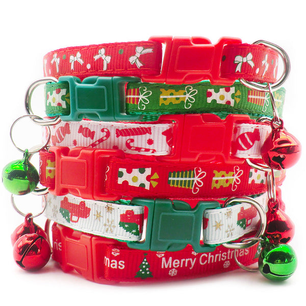 HKM-1892029 Whimsical Cartoon Dog and Cat Collar, Adjustable 19-32cm, Polypropylene Material, Multiple Color Options