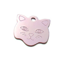 HKM-1892669 Personalized Cat & Dog Aluminum Pet Tag - Durable, Lightweight, 23mm Size