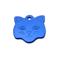 HKM-1892669 Personalized Cat & Dog Aluminum Pet Tag - Durable, Lightweight, 23mm Size