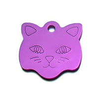 HKM-1892669 Personalized Cat & Dog Aluminum Pet Tag - Durable, Lightweight, 23mm Size