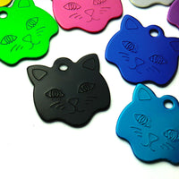 HKM-1892669 Personalized Cat & Dog Aluminum Pet Tag - Durable, Lightweight, 23mm Size