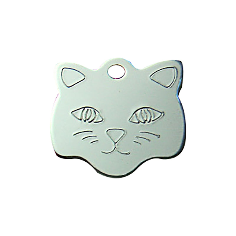 HKM-1892669 Personalized Cat & Dog Aluminum Pet Tag - Durable, Lightweight, 23mm Size