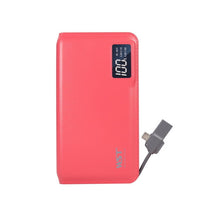 HKM-189715 10,000 mAh Polymer Lithium Ion Power Bank with LCD Display - Multiple Colors Available