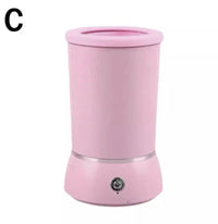 HKM-1897661 Automatic Pet Paw Cleaning Cup for Dogs and Cats ¨C Electric Foot Washing Device in White and Blue