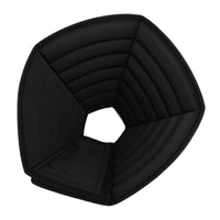HKM-1897789 Monochrome Pet Anti-Bite Headgear - Adjustable Size Options for Dogs