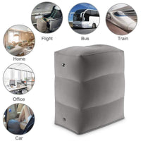 HKM-190035 Inflatable Foot Rest Pad for Travel, Home, Office – Comfortable Leg Support for Long Journeys and Daily Use