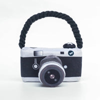 HKM-1900605 Plush Dog Camera Photo Prop Toy - Interactive Photography Accessory for Pets
