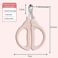 HKM-1901245 Pet Grooming Nail Clipper for Cats and Dogs, Safe and Easy Nail Trimming Tool with Rounded Blade