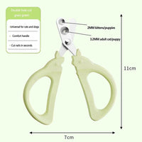 HKM-1901245 Pet Grooming Nail Clipper for Cats and Dogs, Safe and Easy Nail Trimming Tool with Rounded Blade