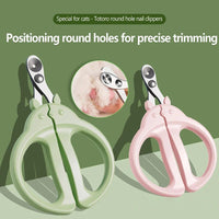 HKM-1901245 Pet Grooming Nail Clipper for Cats and Dogs, Safe and Easy Nail Trimming Tool with Rounded Blade