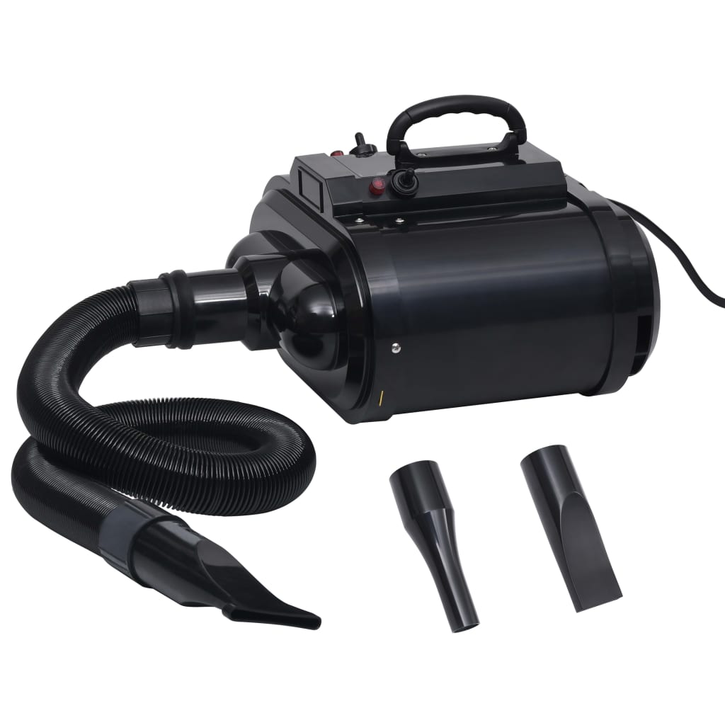 HKM-1901373 Professional 2400W Dog Dryer with Adjustable Speed, Temperature & 3 Nozzles, Quiet Operation for All Pets