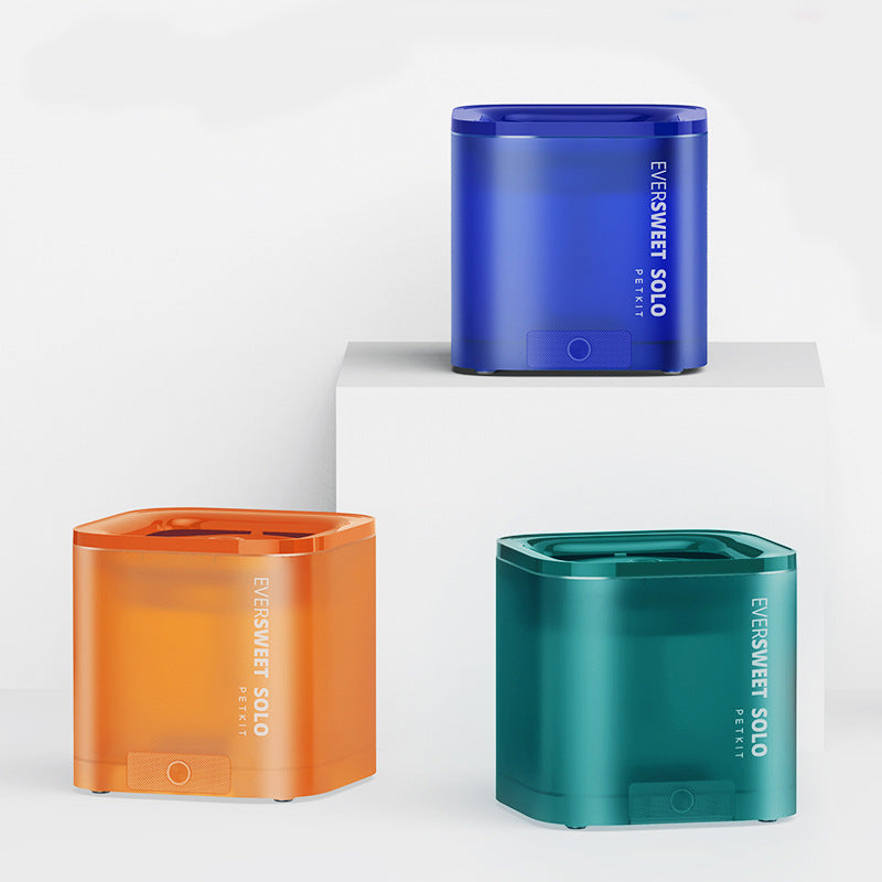 HKM-1901629 Automatic Pet Water Dispenser with 1.8L Capacity for Cats and Small Dogs, ABS Material, Multiple Colors Available