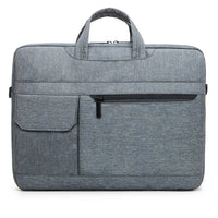HKM-190355 Portable Black Laptop Tote Bag for Men and Women, Ideal for Business and Daily Use