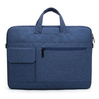 HKM-190355 Portable Black Laptop Tote Bag for Men and Women, Ideal for Business and Daily Use