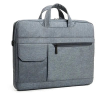 HKM-190355 Portable Black Laptop Tote Bag for Men and Women, Ideal for Business and Daily Use