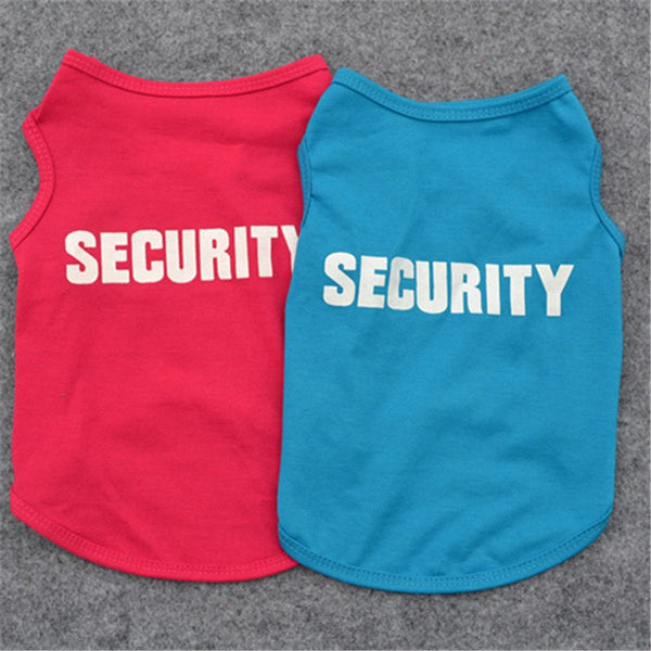 HKM-1903933 Cotton Dog Vest - Pure Color Pet T-Shirt for All Breeds