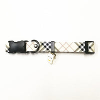 HKM-1904829 Stylish Leather Pet Collar and Leash Set with Triangle Chest Strap