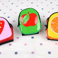 HKM-1907773 Animal Pattern Leather Pet Backpack - Available in Green Frog, Brown Bear, Fruit Green, Sweet Orange, Red Strawberry, Sizes S & L