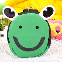 HKM-1907773 Animal Pattern Leather Pet Backpack - Available in Green Frog, Brown Bear, Fruit Green, Sweet Orange, Red Strawberry, Sizes S & L