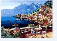 HKM-190803 Landscape Painting by Numbers - Size 40x50 cm